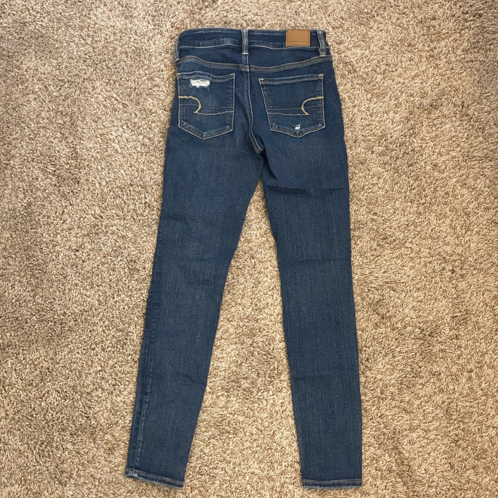 High Rise Ripped Jegging - Picture 4 of 9